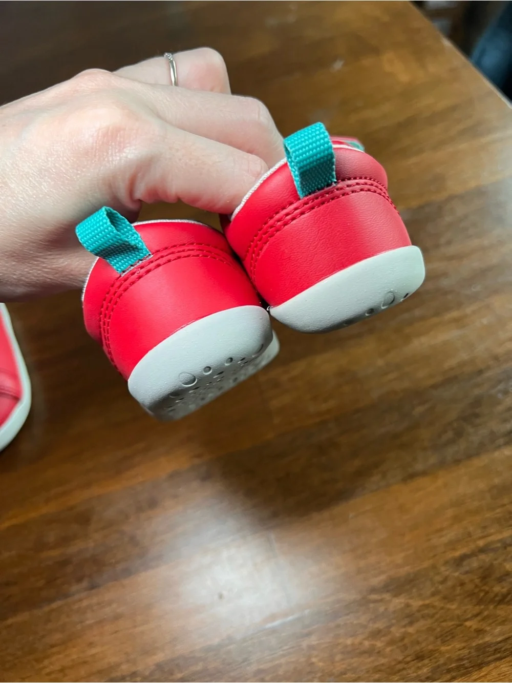Ten Little comfortable red